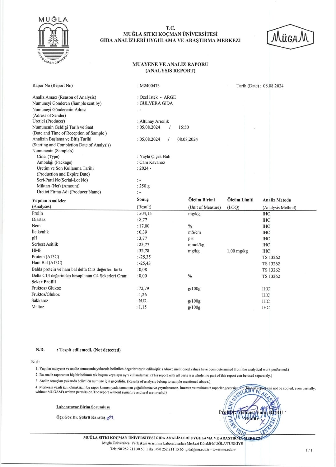 Gülvera Süzme Çiçek Balı 850 Gr-2